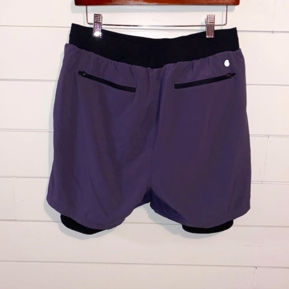 Zella Men's Athletic Lined Athleisure Yoga Shorts - Medium Gym Work Out